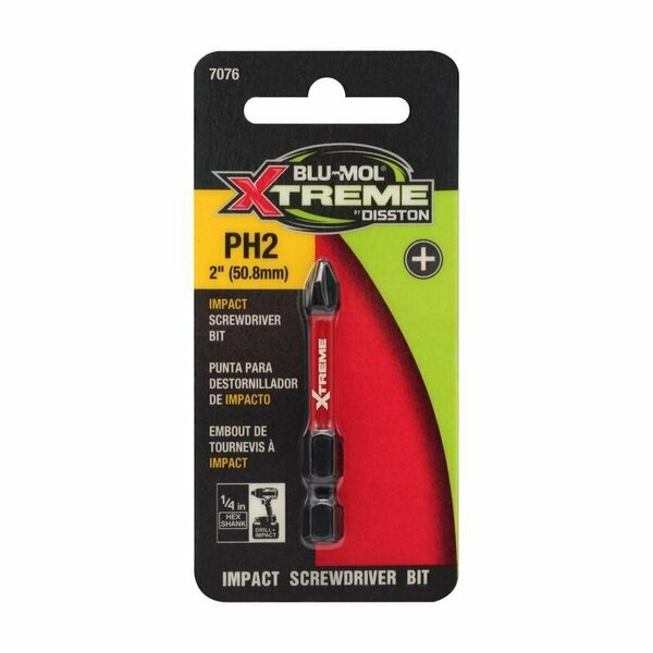 Blu-Mol Xtreme SCREWDRIVER BIT PHILIPS 2 2in. E0217076